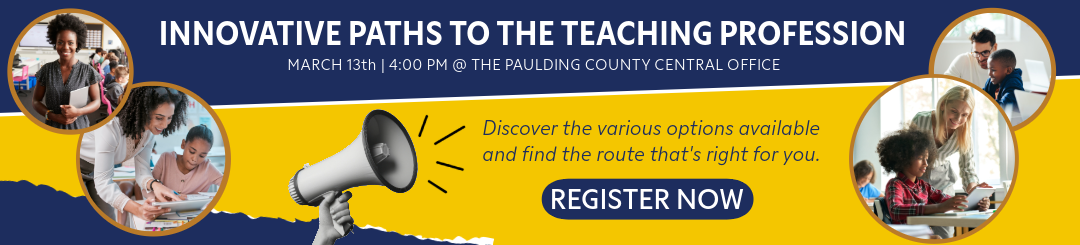Paths to the teaching profession